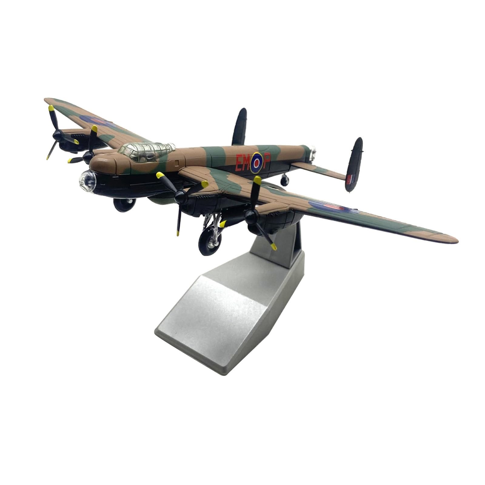 ZEZEFUFU 1:144 Alloy WWII Avro Lancaster Bomber Aircraft Model Aviation Science Exhibition Model