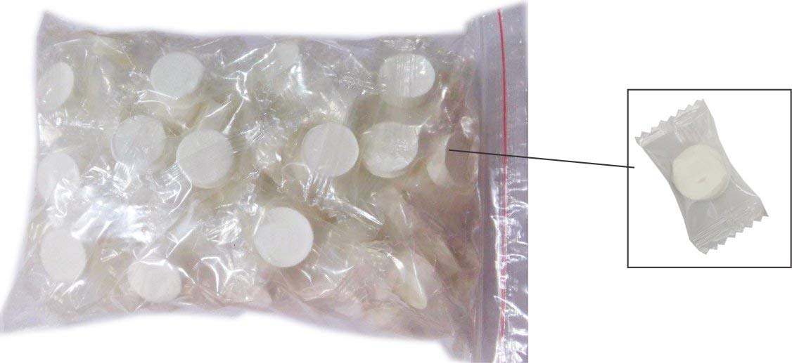 PPJ ®- Magic Tablet Commpressed Napkin/Coin Tissue (25 Pieces) (Pack of 1)