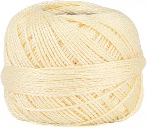 Miniatura 46 de Rhapsody Pearl Cotton #8 - Juego de 12 bolas de hilo de ganchillo para tejer, bordado, sashiko, punto de cruz, costura, aguja, bricolaje, acolchado