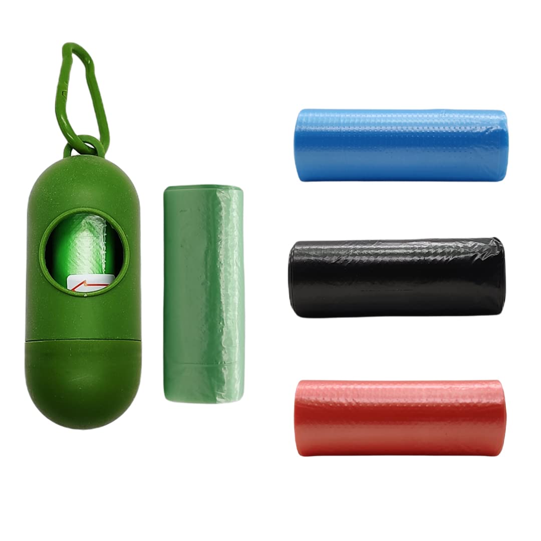 AMSO Tie & Toss Diaper Disposal Bag Dispenser (with 4 Garbage Bag Rolls)-image-22