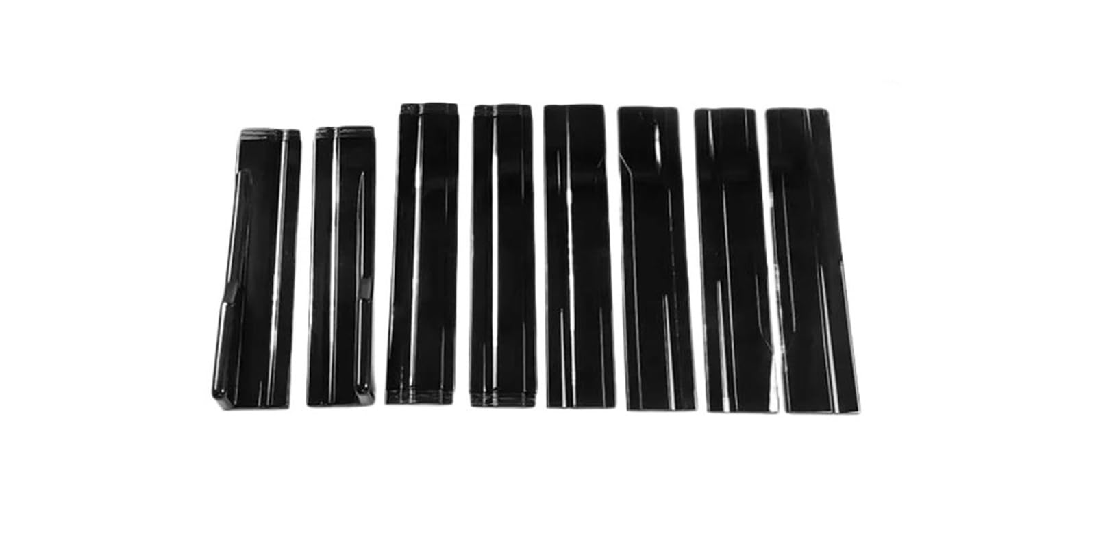 Faldones laterales negro brillante para Audi A3 A4 A5 S-Line RS3 8V Sedán de 2013 en adelante 4