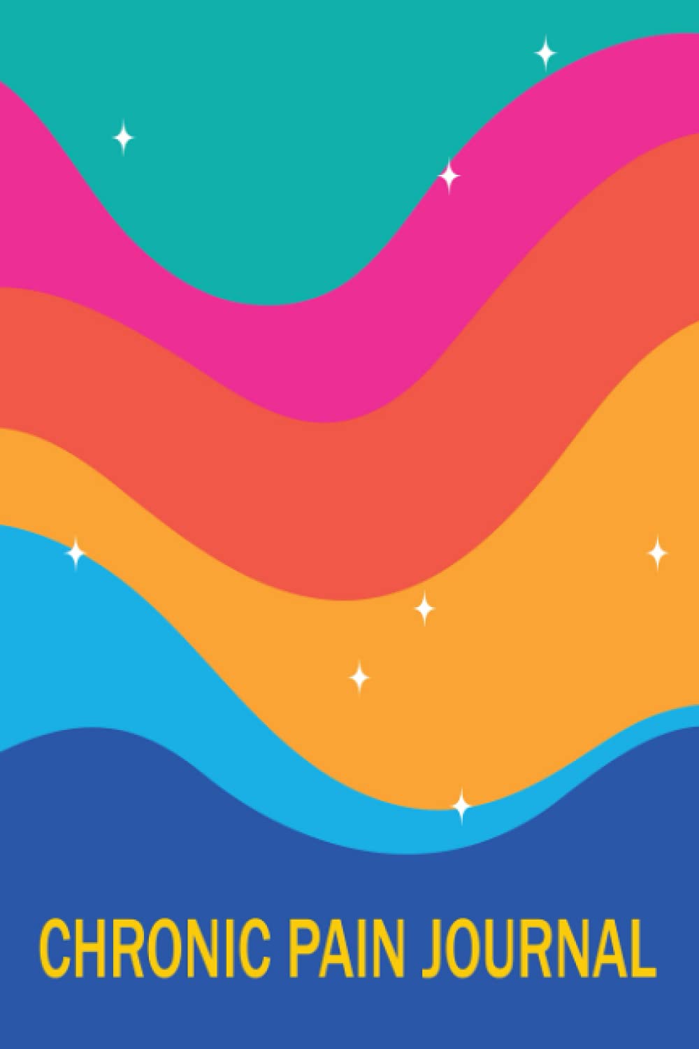 Chronic pain journal: chronic pain and symptom tracker | Fibromyalgia journal | Chronic pain diary and logbook | Fibromyalgia logbook | Fibromyalgia ... journal |Chronic pain illness management