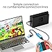 USB 3.0 Video Capture Card， Be Suitable for for Streaming and Game Recording .Compatible Device PS4/PS5/MacOS/Switch，Fast Charging with PD 100W, HDMI to USB-A/C Capture Card 4K@60Hz,1080P.