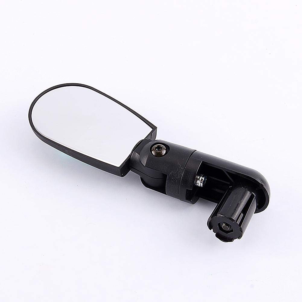 Bicycle Mirrors for Handlebars,New Black Mini Rotate Flexible Bike Bicycle Cycling Rearview Handlebar Mirror