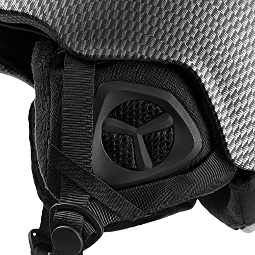 Black Crevice Casco da Sci Aspen Carbone M/L