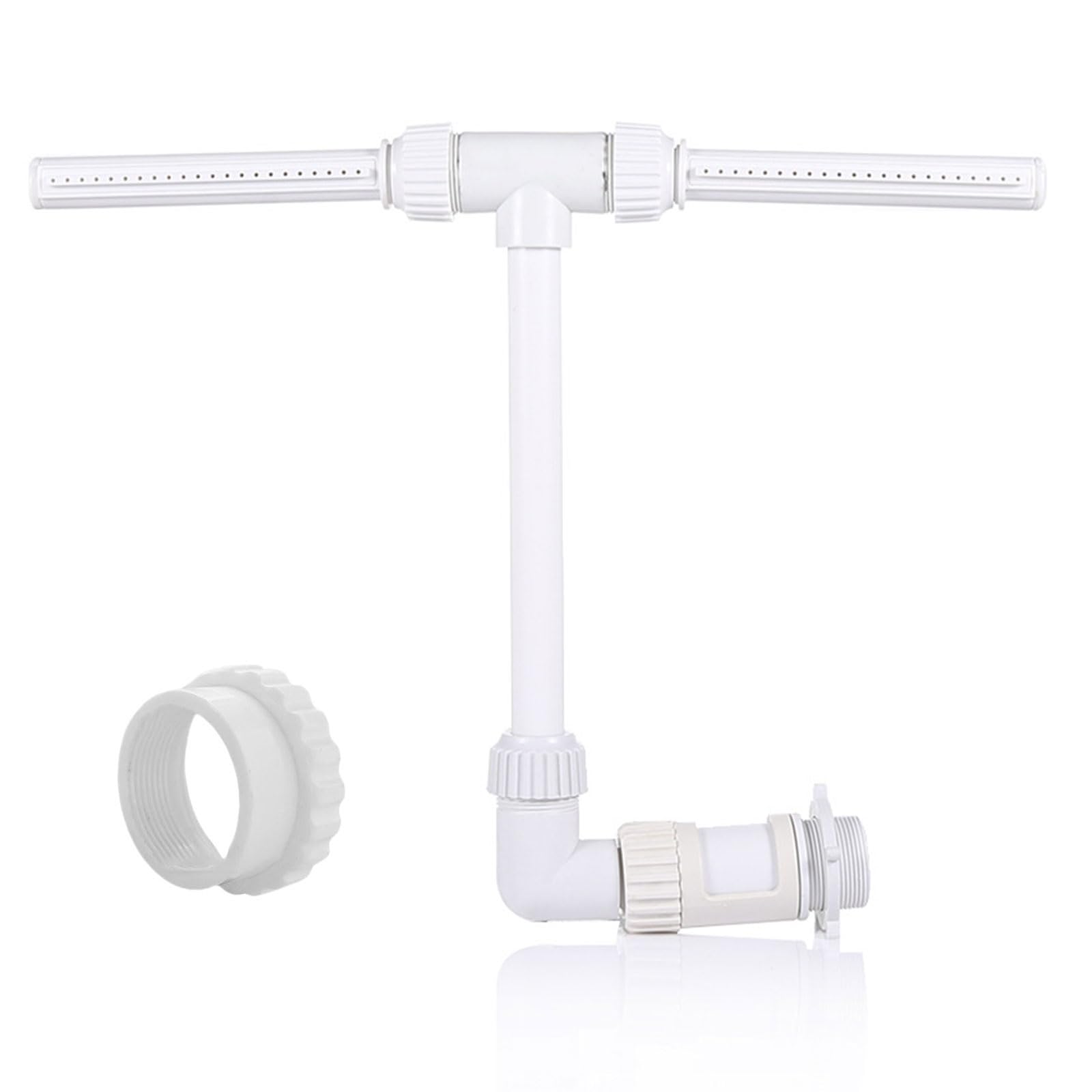 Fontana per Piscina, Fontana D'Acqua a Doppio Spruzzo, Piscina Cascata Fontana Spruzzatore, Fontane per Piscine a Cascata Spray,Fontana D'acqua a Doppio Spray,per Piscina Fuori per Terra e Sotterranea