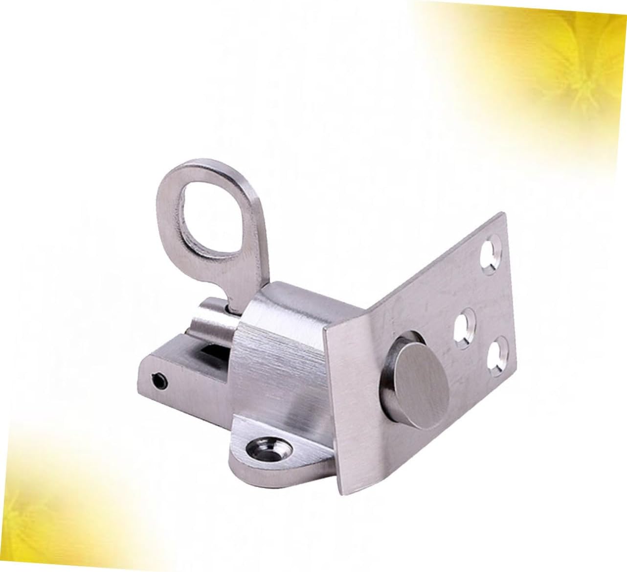 DOITOOL 2pcs Stainless Steel Door Latch Spring Bolt Automatic for to Install Metal Door Bolt for Added Security