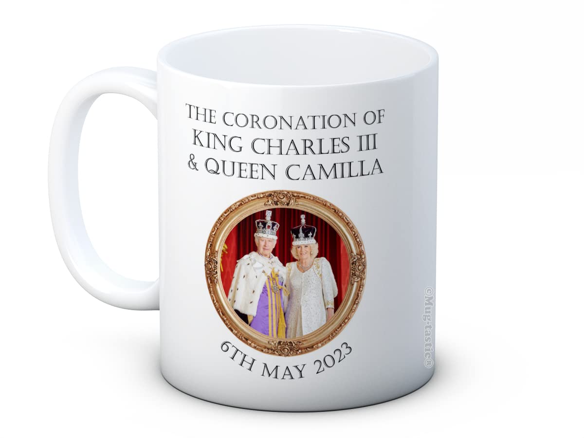 The Coronation of King Charles III & Queen Camilla - 6th May 2023 - Ceramic Coffee Mug
