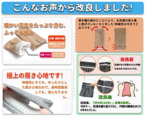 【Amazon限定ブランド】レッグウォーマー 冷え 健康足首ウォ