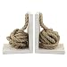 Stonebriar SB-6066S2 Beach House White Wood Bookends ,Pack of 2