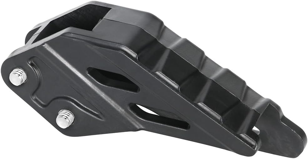 Black Rear Swingarm Guard Chain Guide Swing Arm Protector for Apollo Taotao SSR YCF SDG CRF KLX KX EXC Pit Dirt Bike Mini Trail Pocket Bike Offroad Motorcycle Powersports Two Wheeler Four Wheeler