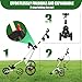 XDriveMax GC27 3 Wheel Golf Push Cart, Golf Trolley Folding Lightweight Golf Bag Pull Cart Caddy Cart for Golf Clubs and Golf Bag with Cup Holder Scorecard Holder/Storage Compartment (White)