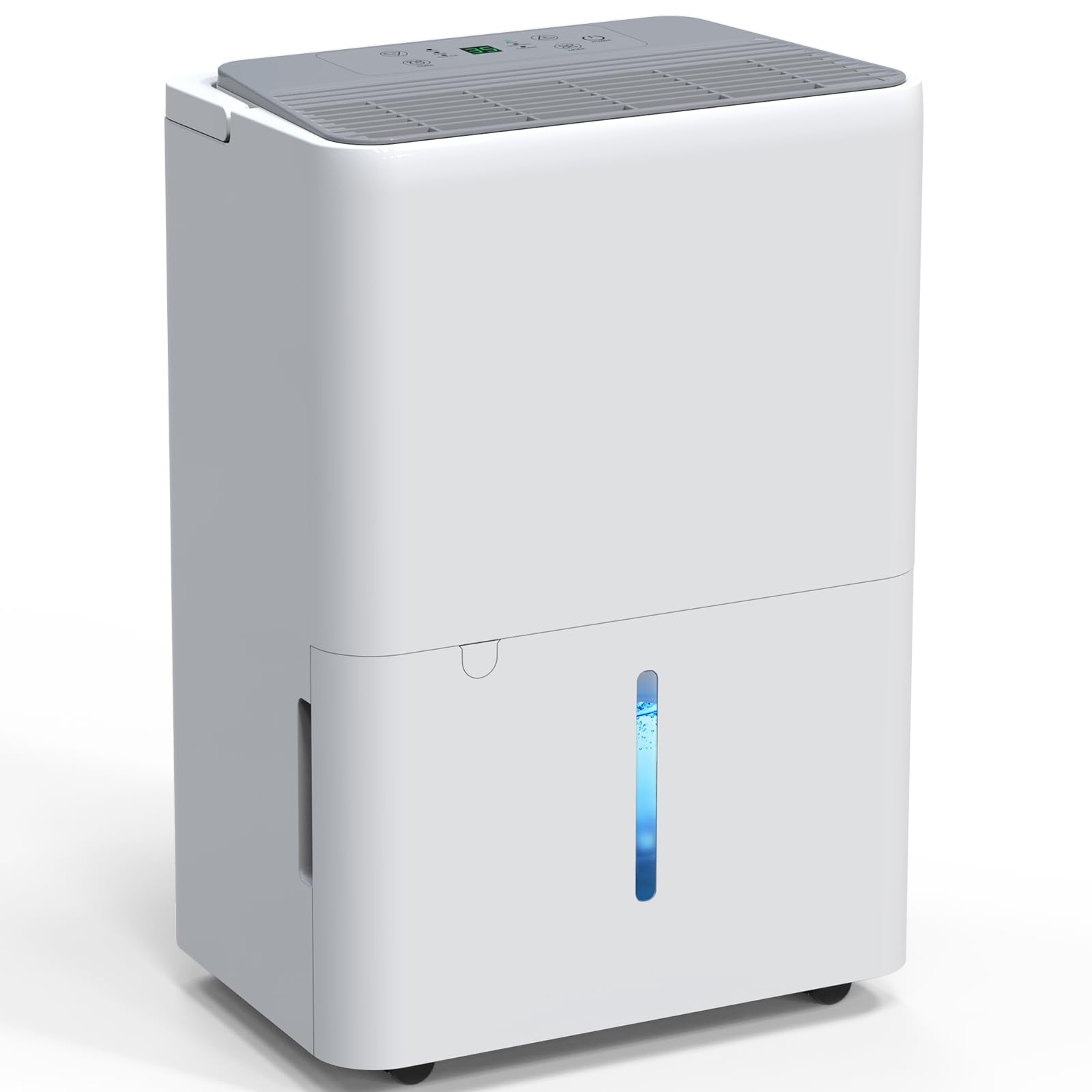 Newentor Bdpt. Dehumidifiers for Home Damp 20L, Dehumidifier for Bedroom 39dB, Dehumidifier for Bathroom150m³/50m², Dehumidifiers for Drying Clothes, Drain Hose, Filter, Timer