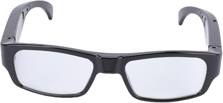 Jectse Camera Glasses, 1080P HD Video Recording with Wide Angle Lens and Electronic Stabilization, for Cycling Outdoor Activities Sports Video Recording
