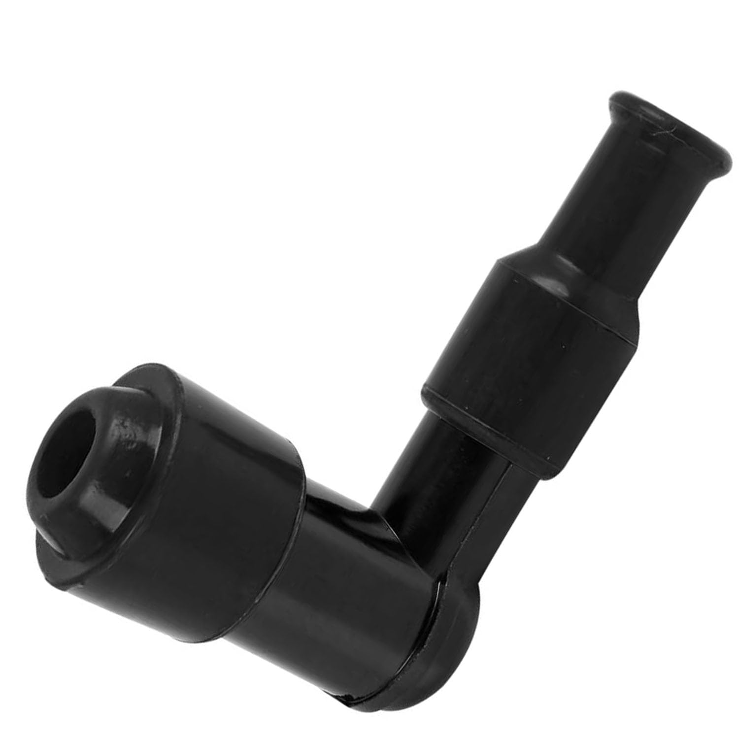 Spark Plug Cap Boot Waterproof Non Resistor for CG125 GN125 WY125 CD110, 90 degree elbow, Motorcycle Scooter Dirt Bike ATV