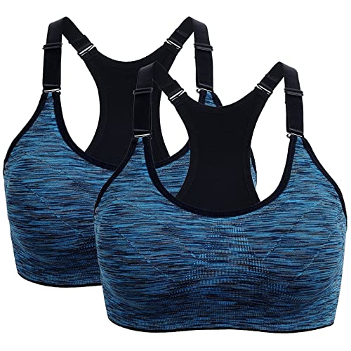 2 Piezas Sujetadores Deportivos Mujer Sujetador...