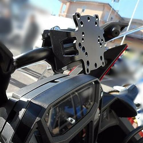 Support GPS KLR 650 Kawasaki anti-vibration avec chargeur USB et sans fil - 5