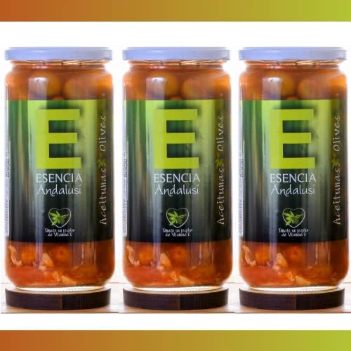 Aceitunas Aliñadas Mojo Picón 700 Gr - Esencia Andalusí - Product...