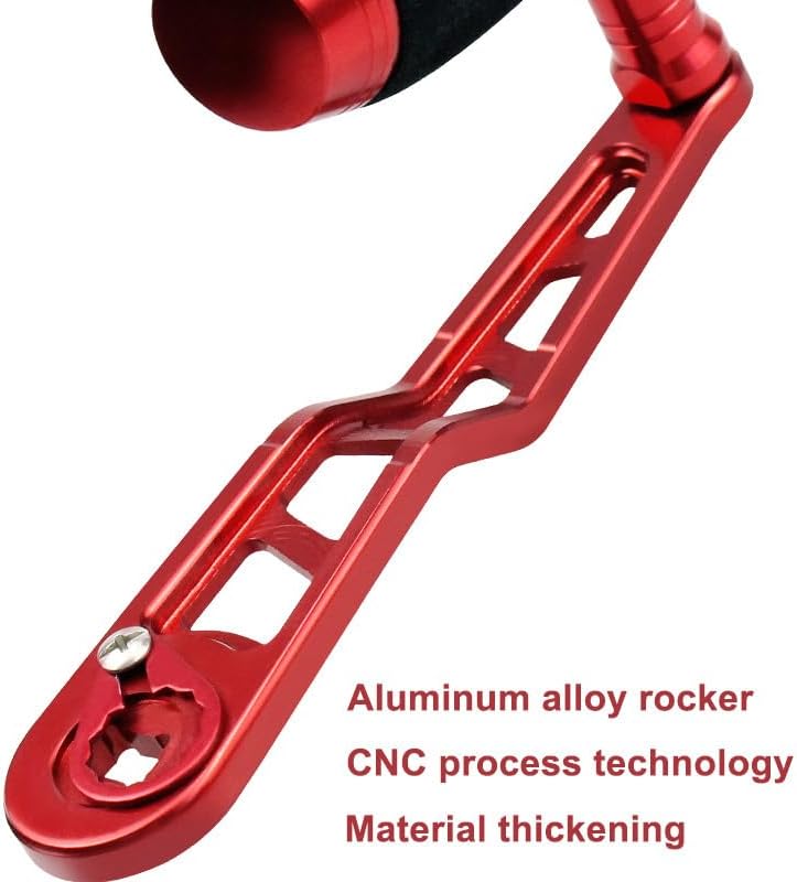 Replacement Part New Fishing Carbon Fiber Reel Handle DIY Accessories for Drum Fishing Baitcasting Reels Durable Drum Fishing Reel Accessories Style 8