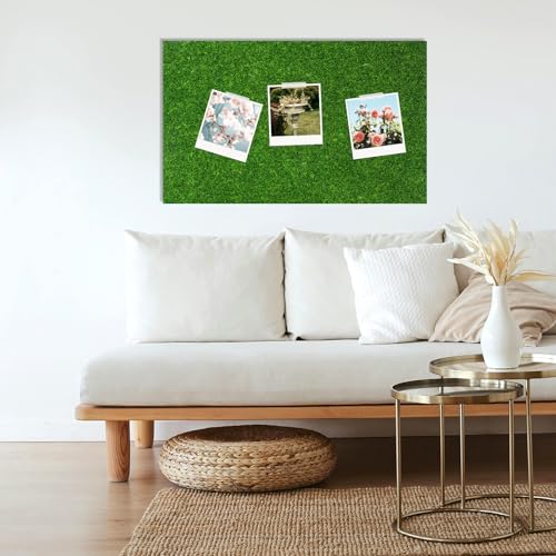 Aeaocvo 4 Stück Kunstrasen zum Basteln, 15 x 25 cm Kunstrasen Miniatur Moos, Kunstrasen Teppich, Künstliche Basteln Rasen für Miniaturgarten, Miniatur-Ornament, Garten, Puppenhaus
