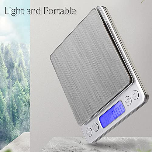 Retoo Taschenwaage 200g/0,01g Küchenwaagen Feinwaage Tischwaage Digitale Waage Tara-Funktion LCD-Anzeige Goldwaage für Lebensmittel Schmuck Medizin Kaffee Briefwaage