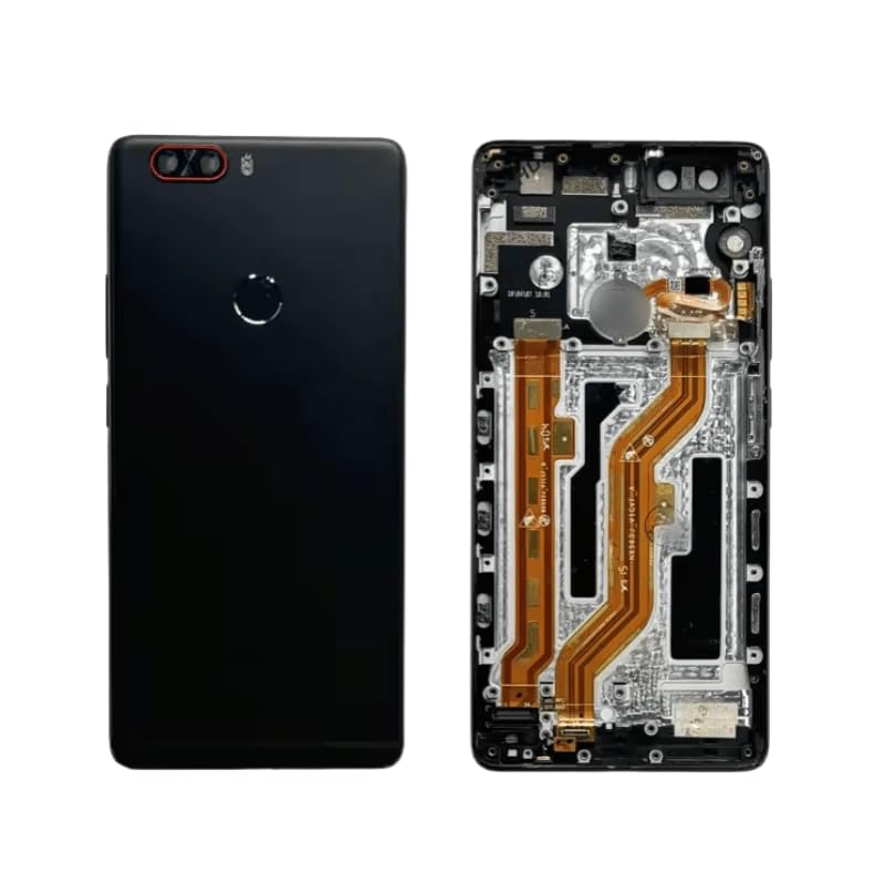 Coque ZTE Nubia Z17 NX563J dorée avec lecteur d'empreinte digitale intégré