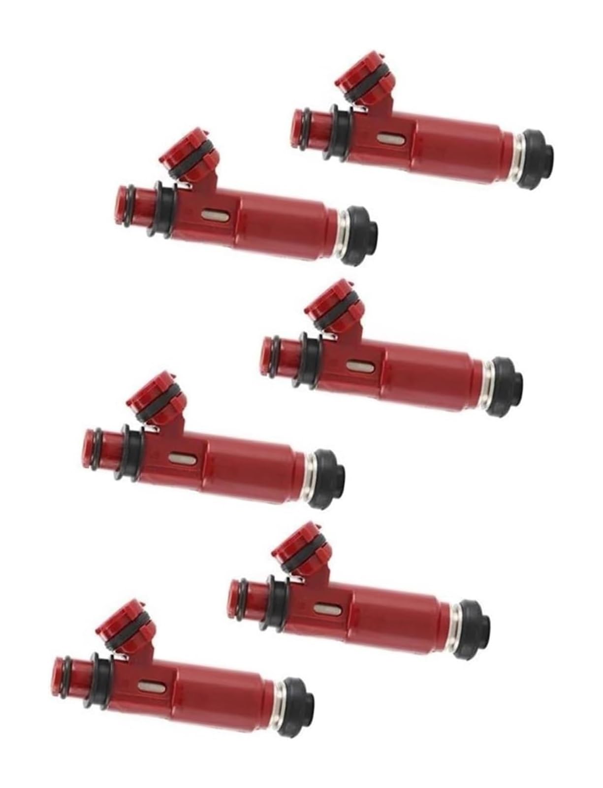 Kkiudvc One Color Car Fuel Injector For Mitsubishi For Montero 3.5L V6 2001 2002 Md357267 195500-3970 1955003970 Car Fuel Injectors 6Pcs Injector Nozzle