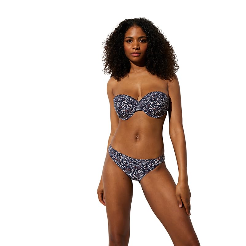 YSABEL MORA Conjunto Bikini bandeau con Tirantes Removibles