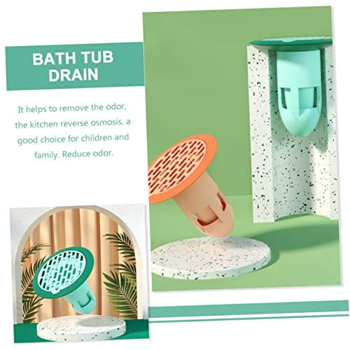2 piezas protección para desagüe de baño y cocina miniatura 4