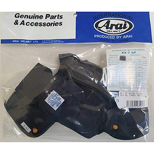  Arai Rx7 Gp Interior Pad 10 Mm XS