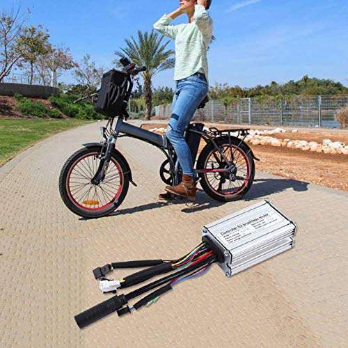 SALUTUYA Controller Increasing The Vehicle Continuous Mileage 6 Tube 17A Improve The Operating Efficiency Achieve No Noise For 36V/48V 250W/350W Motor,for Electric Bike