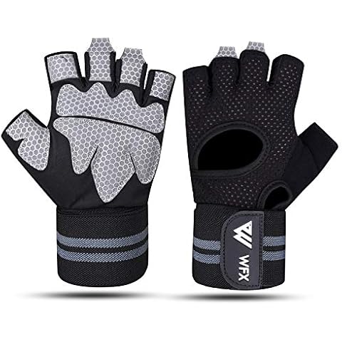 WESTWOOD FOX WFX Weight Lifting Gloves with Wrist Support Cover