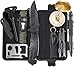 HSYTEK Survival Gear Kit 11 in 1,Professional Outdoor Emergency Survival Kit with Tactical Pen|Bracelet|Temperature Compass|Fire Starter|Flashlight for Camping, Hiking ,Travel or Adventures Necessary