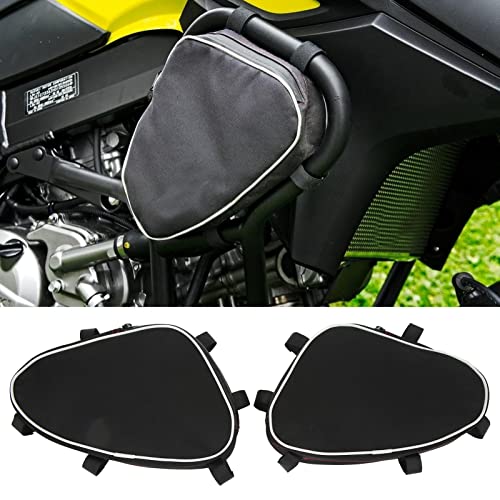 Bolsas impermeables para barras de choque de motocicleta, set lateral de 2 piezas. 5