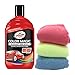 Produktbild Turtle Wax Colour Magic Autopolitur, 500 ml, strahlendes rotes Wachs + 3 Mikrofasertücher