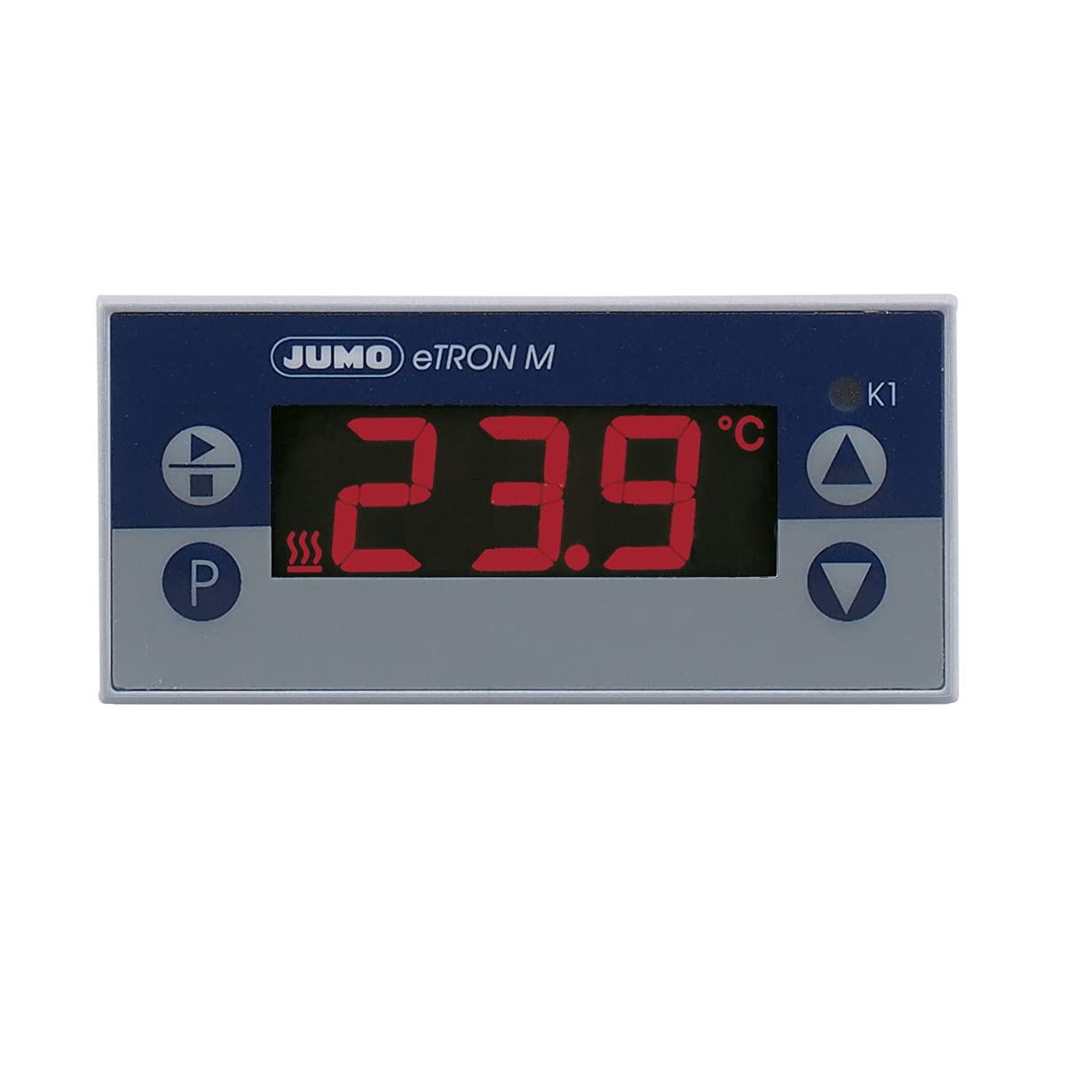 Thermostat numérique 1 relais PT100 PT1000 KTY AC/DC 12 à 24 V