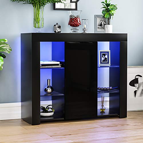 MMT Furniture Designs Ltd Credenza Moderna Bianca Lucida - Mobile Da