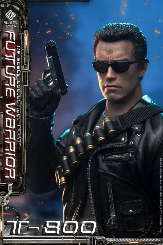 Amazon.co.jp: 【PRESENT TOYS】 1/6 フィギュア Future Warrior T-800