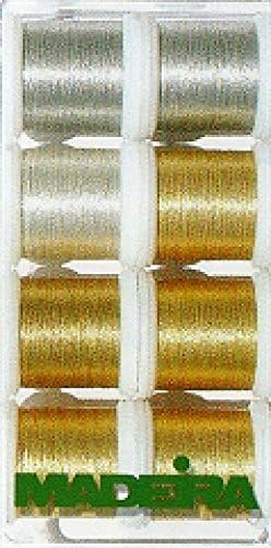 Madeira Machine Embroidery Thread Gift Box Heavy Metal Assortment ...