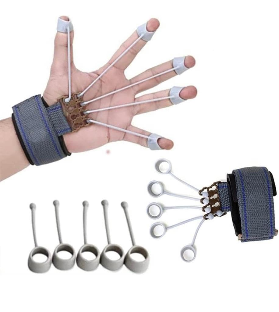 Paul® Finger Gripper Strength Trainer Wrist & Forearm Exerciser/ Band Finger Expander/Finger Extension Exerciser Climbing Finger Strengthener/Guitar Finger Stretcher (B0CCD7HRBN) Amazon Price History, Amazon Price Tracker