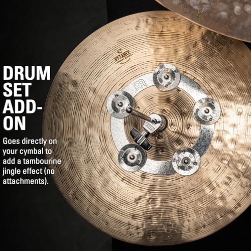 Meinl Cymbals DCRING Dry Ching Ring Tambourine Jingle Effect — Not Made In China — thumb #1