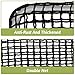 Mini Tang L Screen Baseball Net - 7x7 FT Softball Pitching Net for Practice, Protective Training Screen for Coaching, Backyard, Batting & Youth Teams