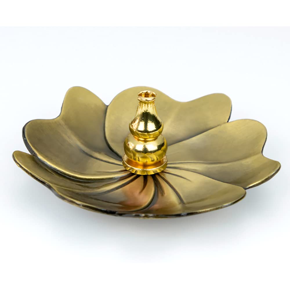 ANCLLO Incense Burner Gourd Type Design Coil Incense Holder Stick Incense Burner