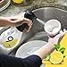 9 Elements Natural Dish Soap, Dishwashing Liquid with Lemon Essential Oils, Made with the Power of Vinegar, 1 Dish Spray Starter Kit & 3 Refills (64 oz Total)