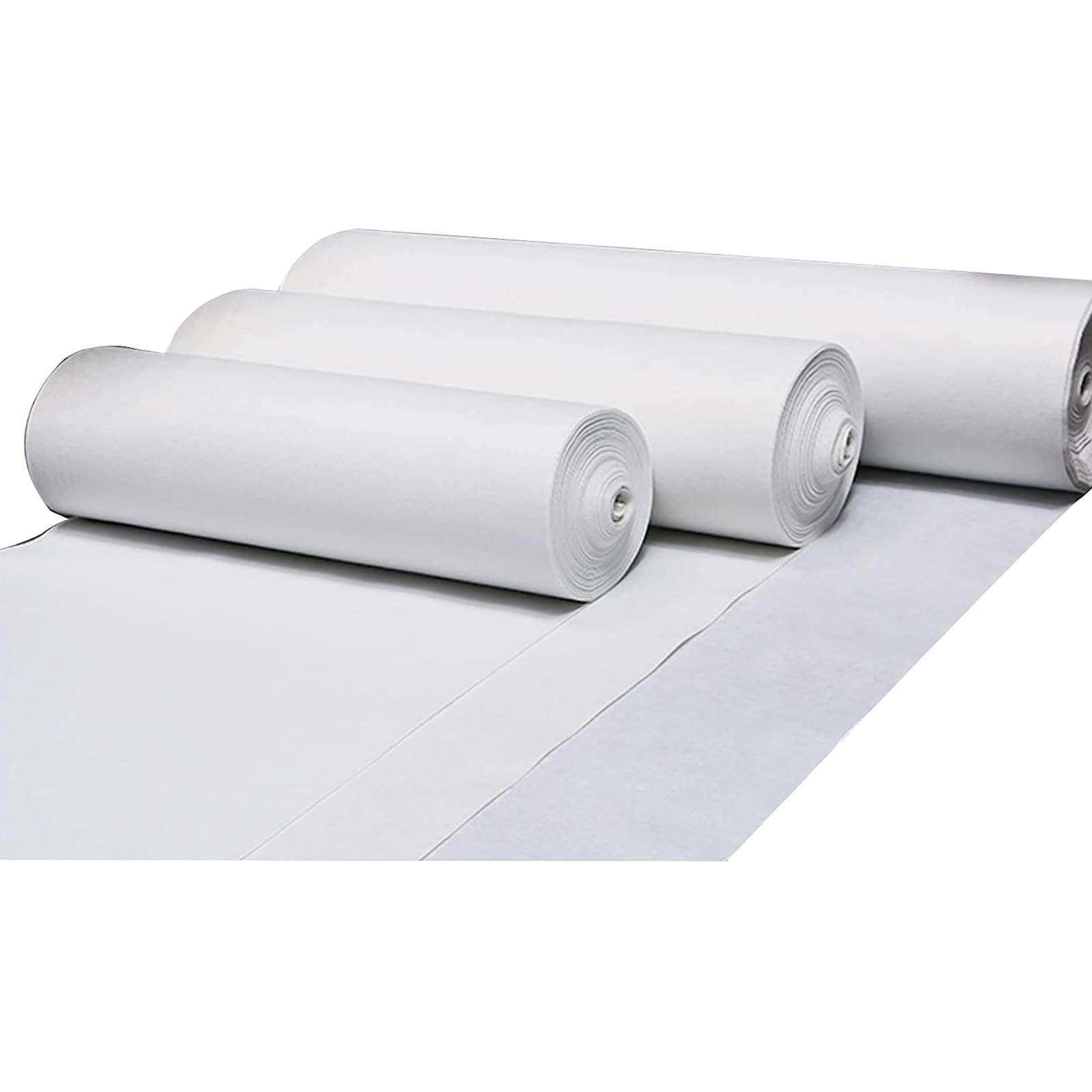 10m 20m 30m Tappeto a navata bianca per matrimoni, 2mm di spessore Event Runner Tappeto Tappeto antiscivolo per pista per matrimonio Chiesa Decorazione per feste Spiaggia all'aperto ( Size : 1.5x20m )