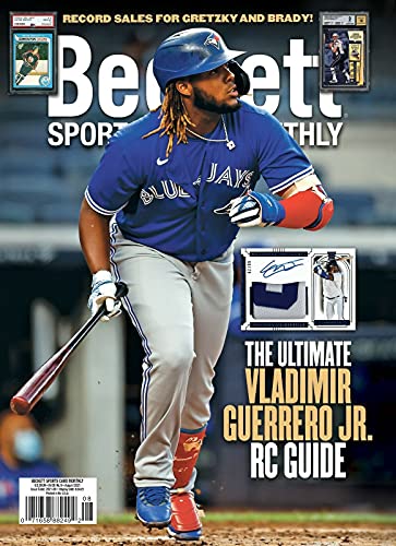 Beckett Sports Card Monthly Price Guide Magazine Issue #437 August 2021 Vladimir Guerrero [Single Issue Magazine] Beckett Collectibles LLC