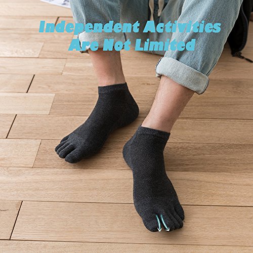 Men Toe Socks Five Finger Socks Cotton Soft and Breathable Low Cut Socks for Men3
