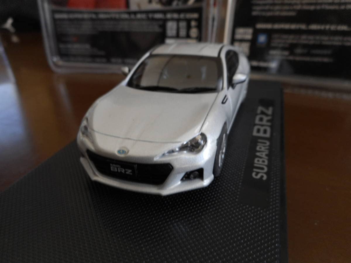 【絶版】 エブロ 1/43　スバル BRZ (銀) ★クリアケース未開封 未開封 スパーク 1⁄43 スバル BRZ R\u0026D SPORT スーパーGT 2023 GT300クラス