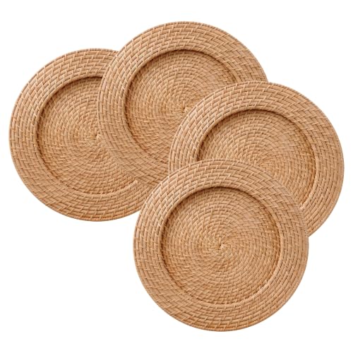 ChargeIt by Jay Rattan Charger Plates Hand Woven...