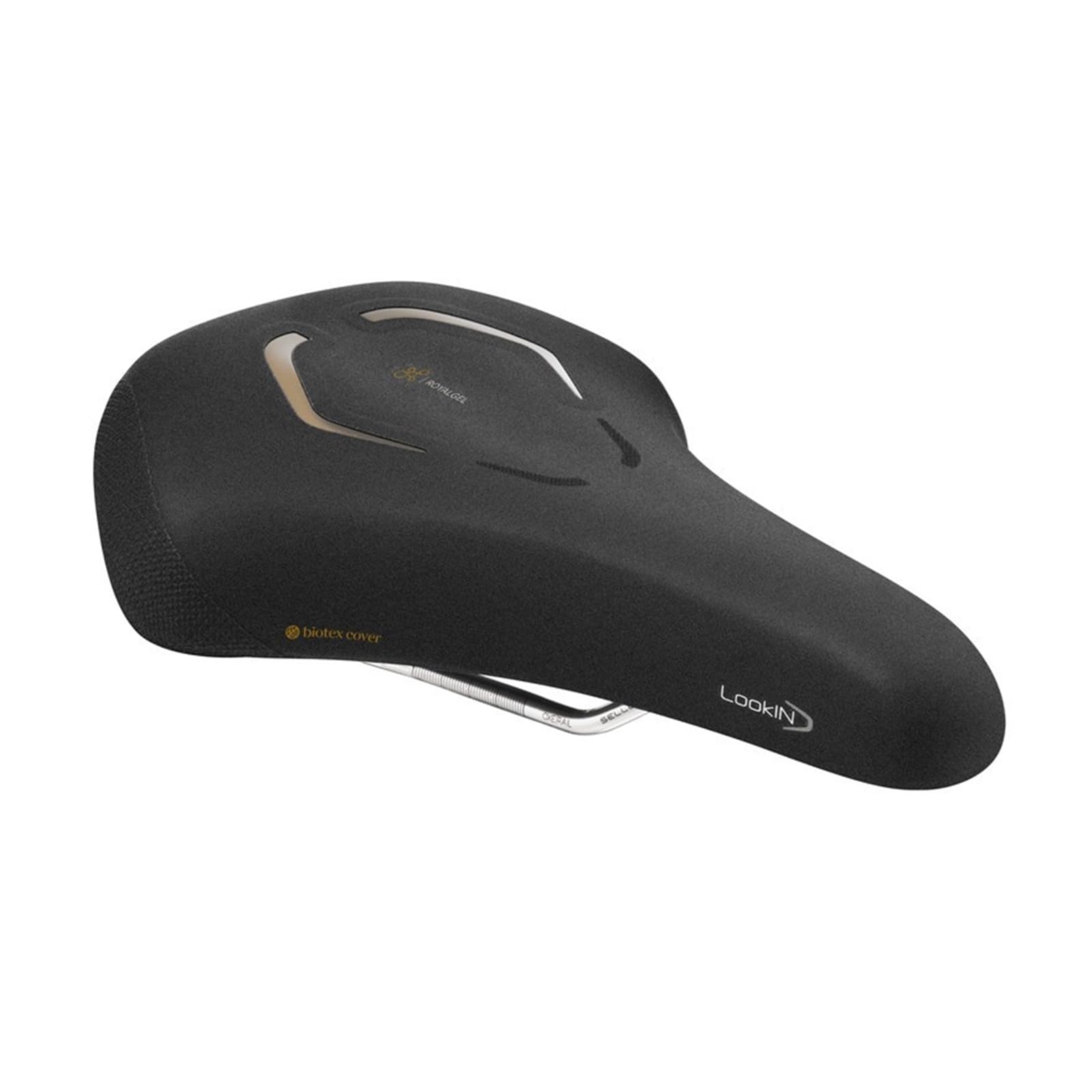 SELLE ROYAL Selle Unisexe Royal Lookin Evo MODÉRÉE Unisex-Adult, Noir, Taille Unique